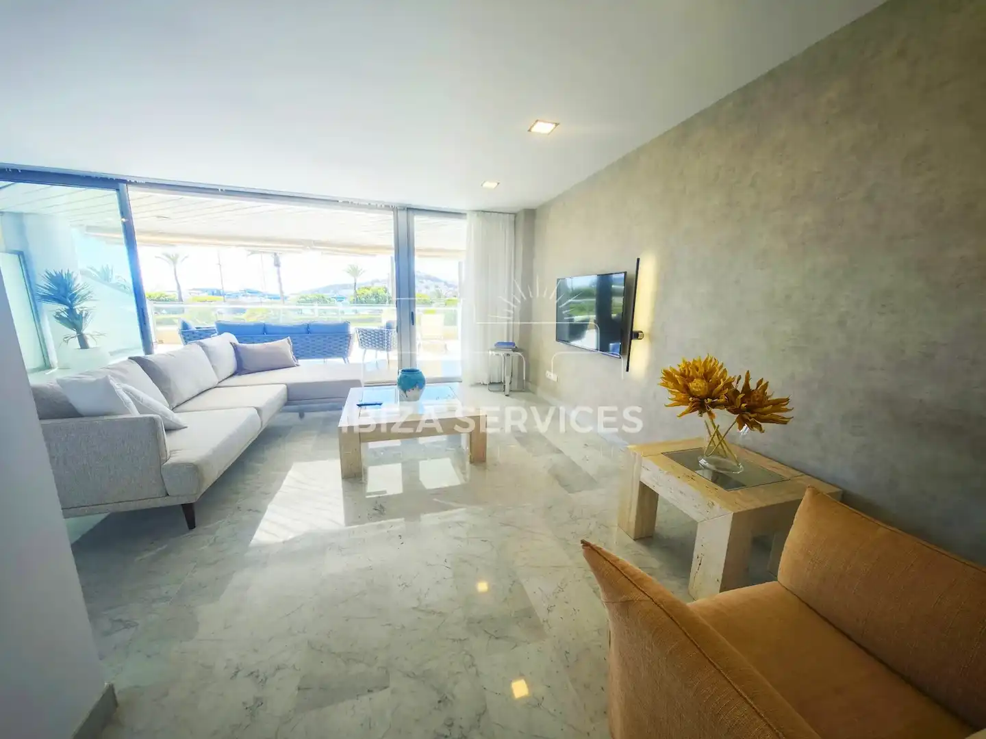 Appartamento con piscina in affitto a Marina Botafoc - Platja de Talamanca, imagen 9