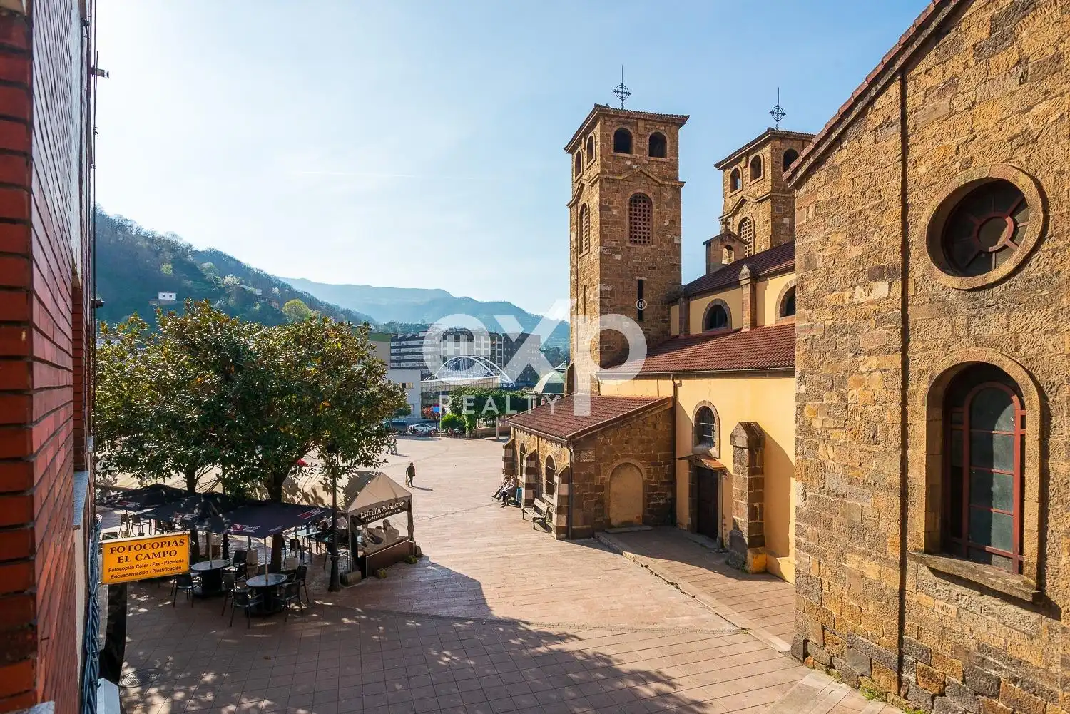 Exterior view of Flat for sale in Aller  with Heating, Terrace and Storage room