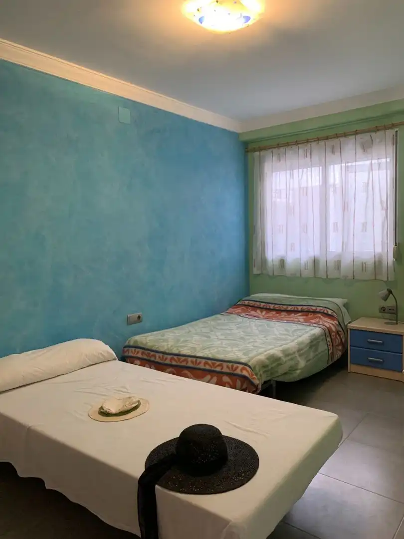 Schlafzimmer von Erdgeschoss zum Verkauf in Valencia mit Terrasse, Abstellraum und Möbliert