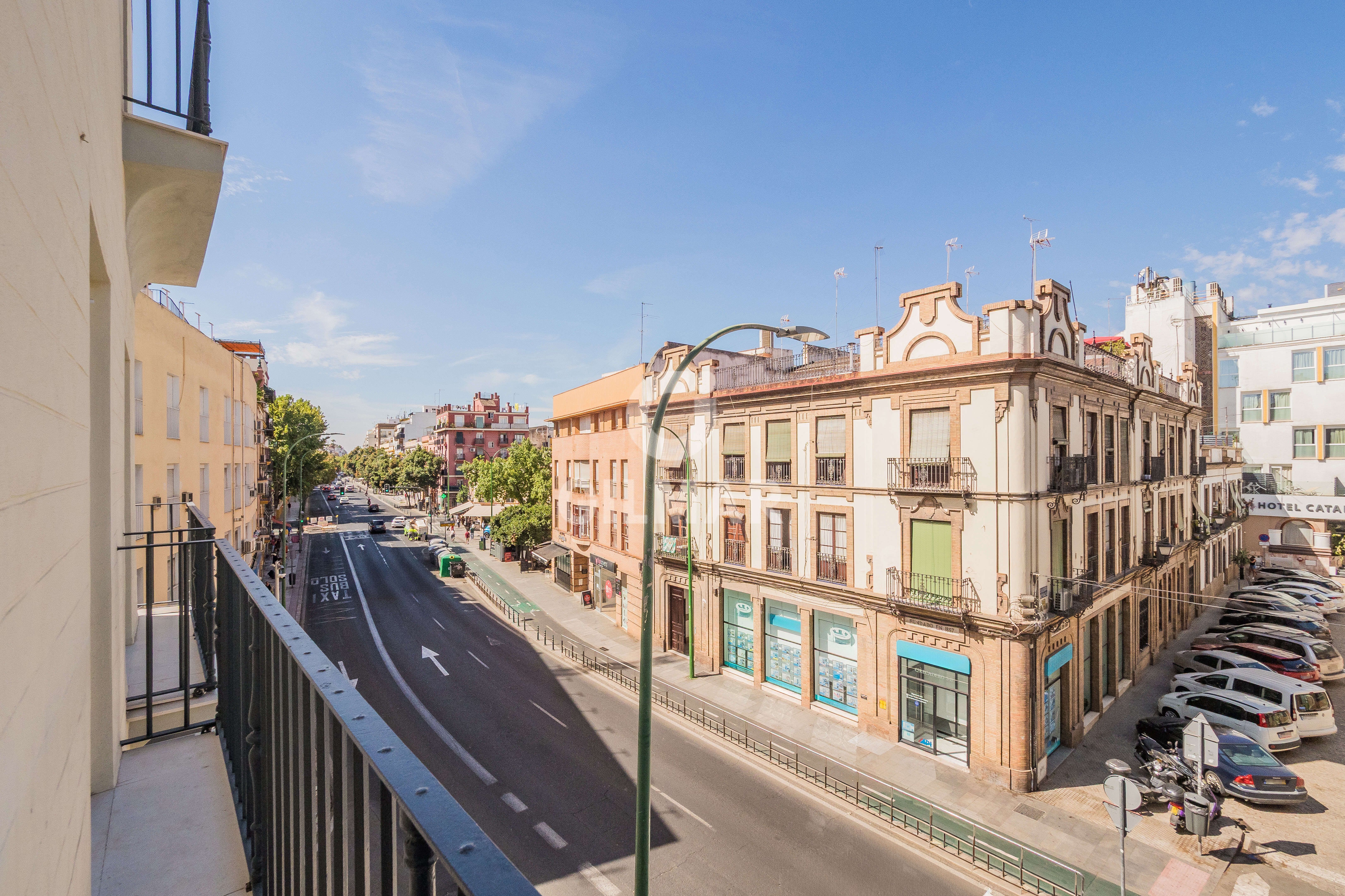 Exterior view of Flat for sale in  Sevilla Capital  with Heating, Storage room and Balcony
