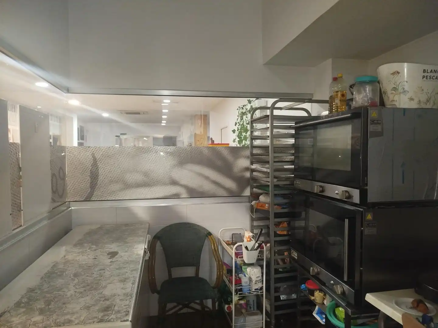 Cocina de Local en traspaso en Manises con Aire acondicionado
