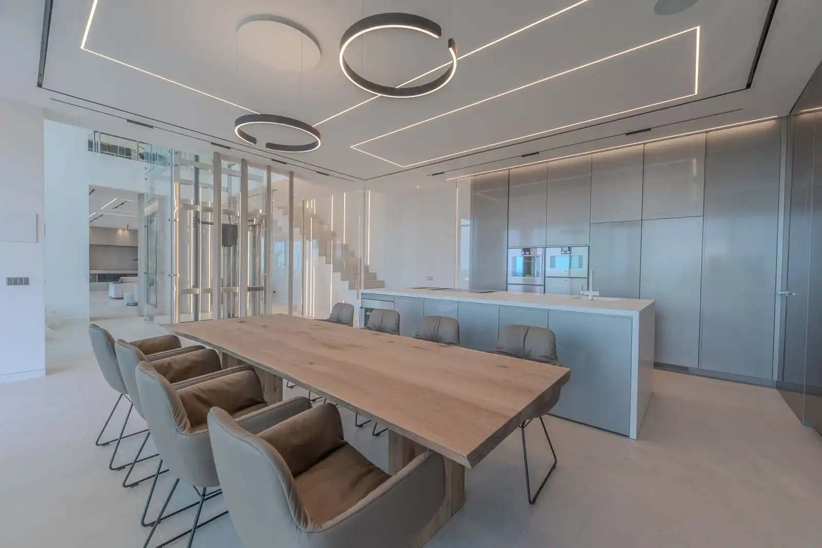 Dining room of Houses for sale in Calvià  with Air Conditioner, Heating and Private garden