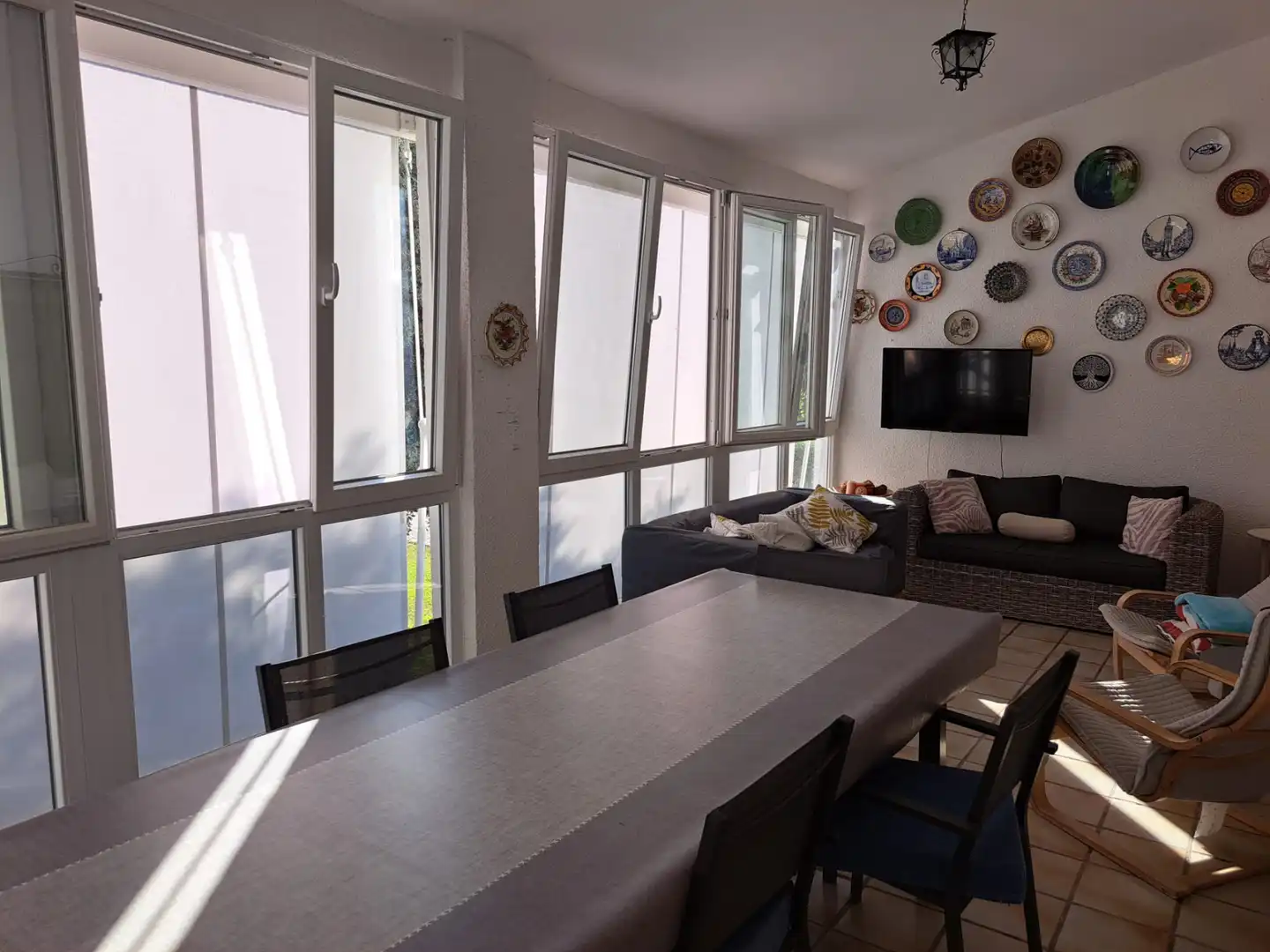 Menjador de Casa o xalet en venda en Albalate de Zorita amb Calefacció, Jardí privat i Terrassa