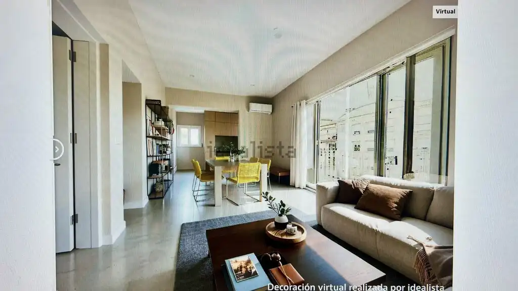 Sala de estar de Piso en venta en Figueres con Aire acondicionado, Calefacción y Terraza