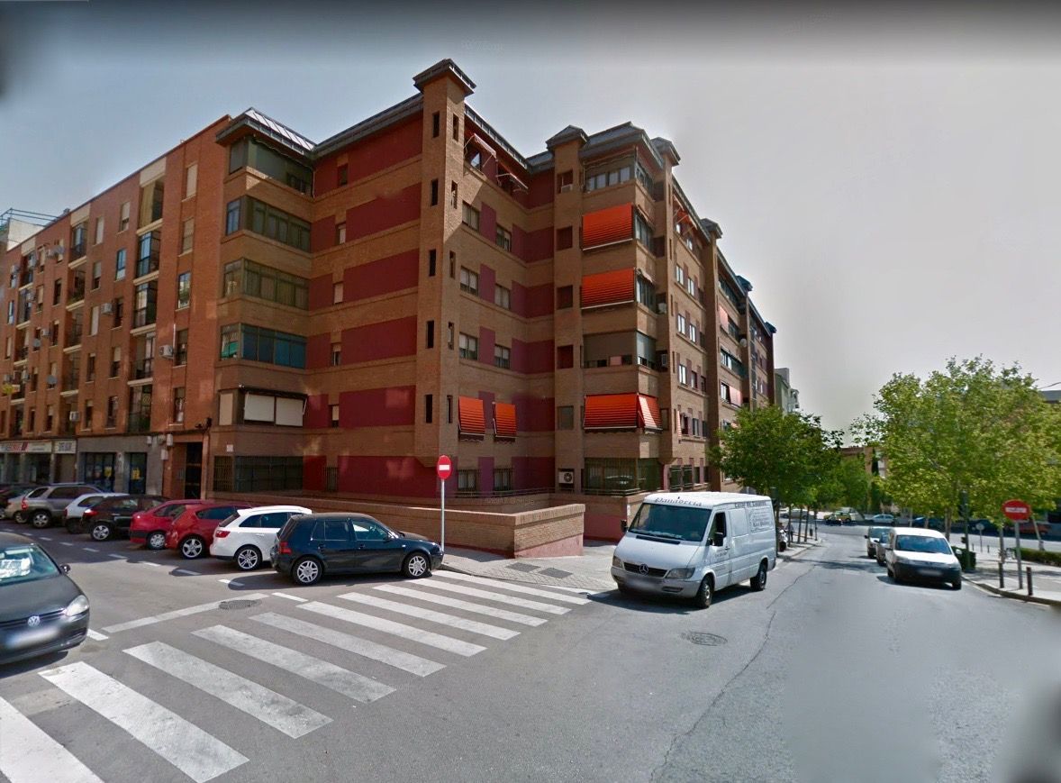 Exterior view of Flat for sale in Cáceres Capital  with Air Conditioner, Parquet flooring and Terrace