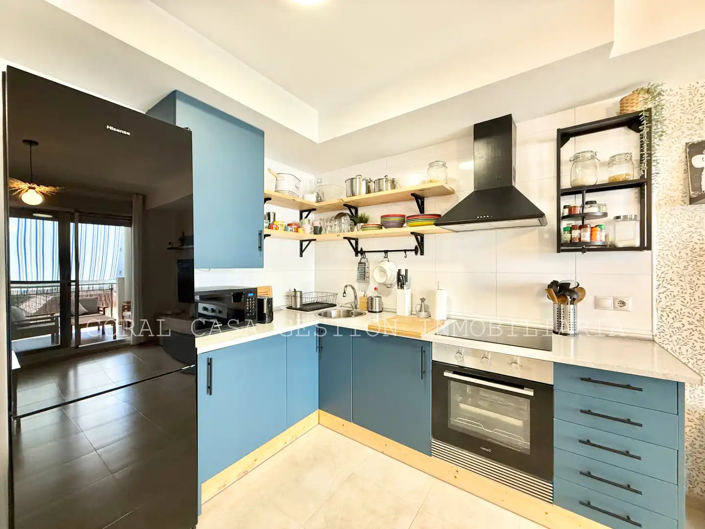 Kitchen of Apartments for rent in Chilches / Xilxes  with Terrace, Furnished and Oven