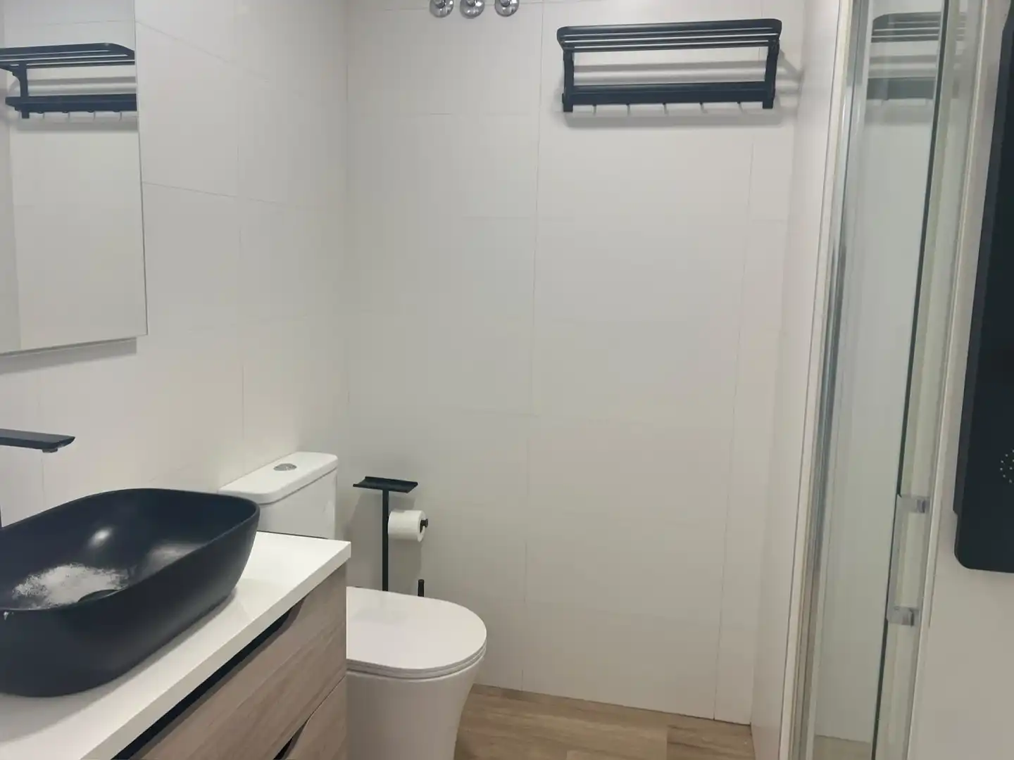 Bany de Estudi de lloguer en Murcia amb Aire condicionat, Calefacció i Moblat