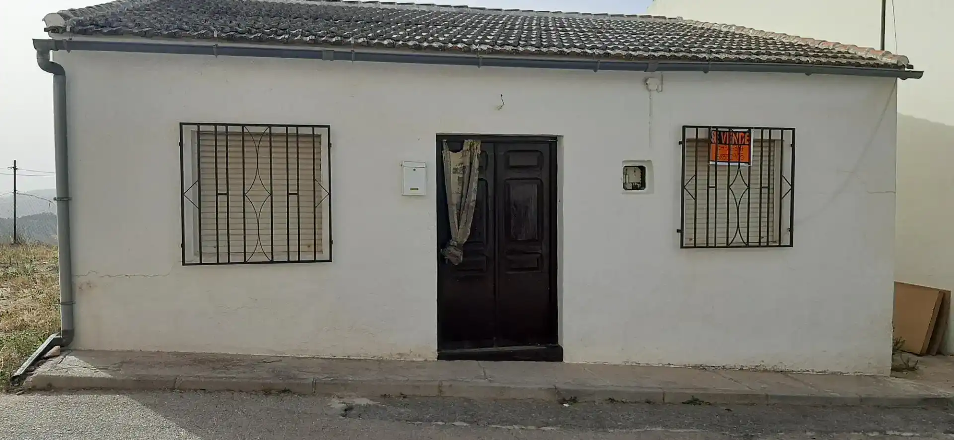 Vista exterior de Casa adosada en venda en Loja