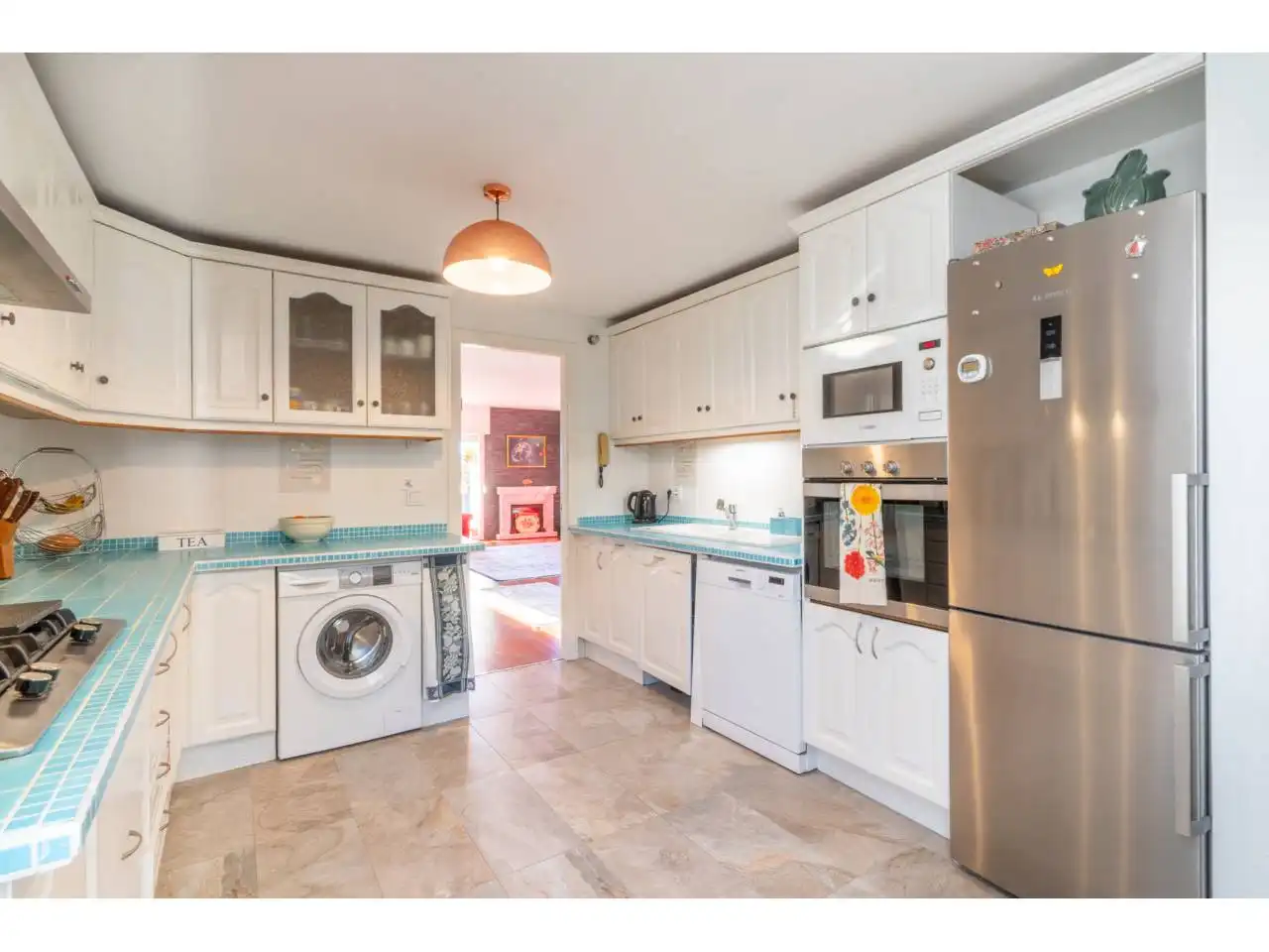 Kitchen of Attic for sale in Girona  with Heating, Parquet flooring and Terrace