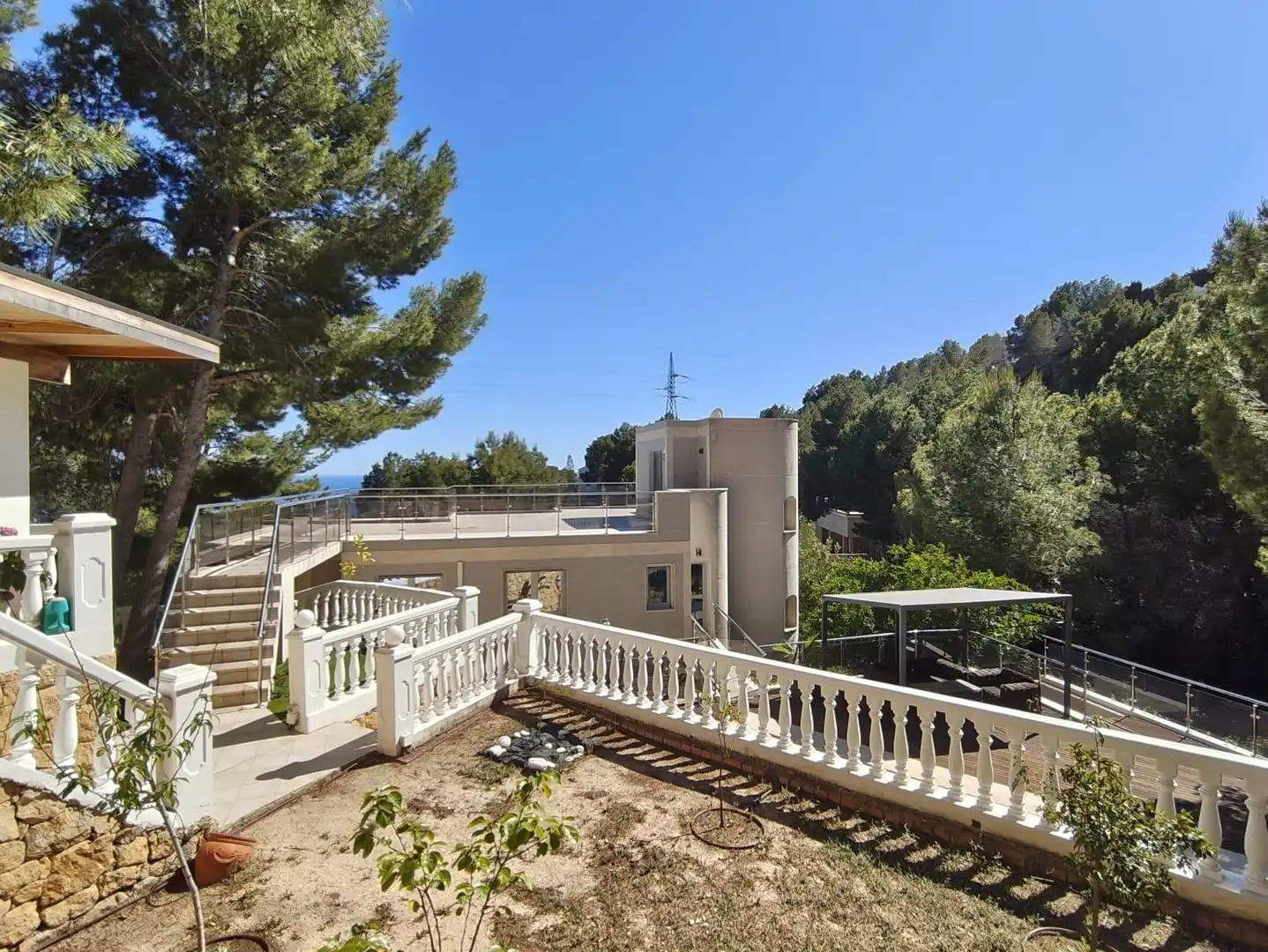 Exterior view of Houses for sale in Altea  with Air Conditioner, Heating and Private garden