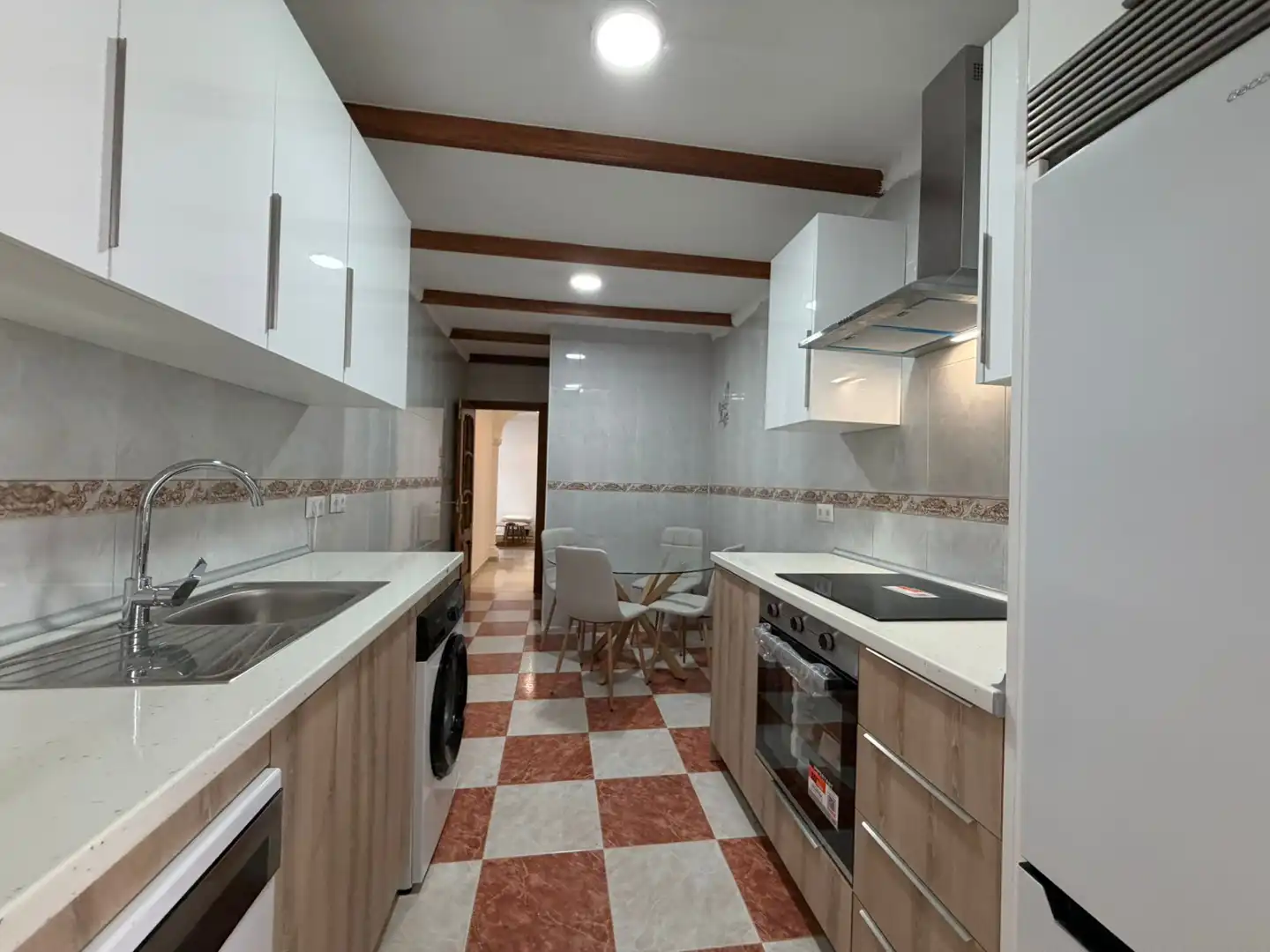 Kitchen of Flat for sale in Mijas  with Air Conditioner, Heating and Terrace