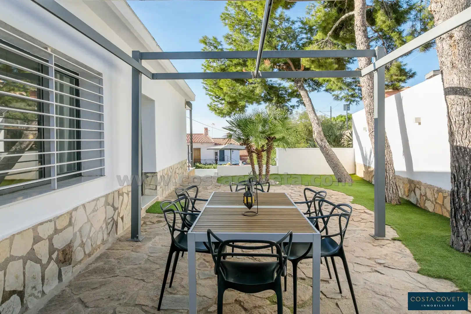 Terrassa de Casa o xalet en venda en El Campello amb Aire condicionat, Jardí privat i Terrassa