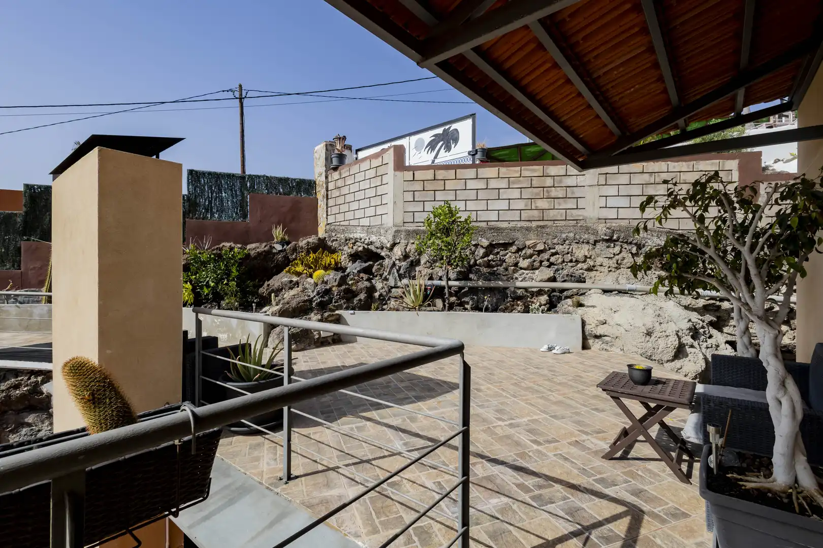 Terrasse von Haus oder Chalet zur Miete in Araya
