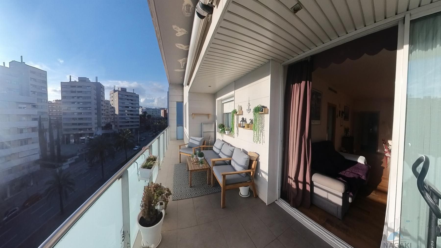 Terrace of Duplex for sale in Mataró  with Heating, Terrace and Balcony