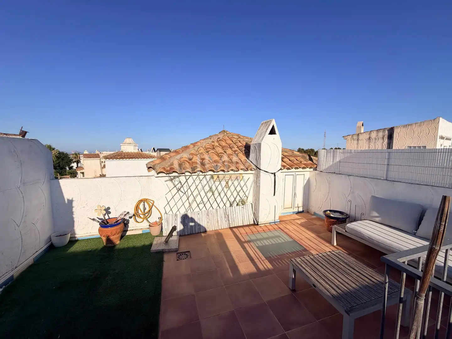 Terraza de Casa o chalet en venta en La Nucia con Jardín privado, Terraza y Trastero
