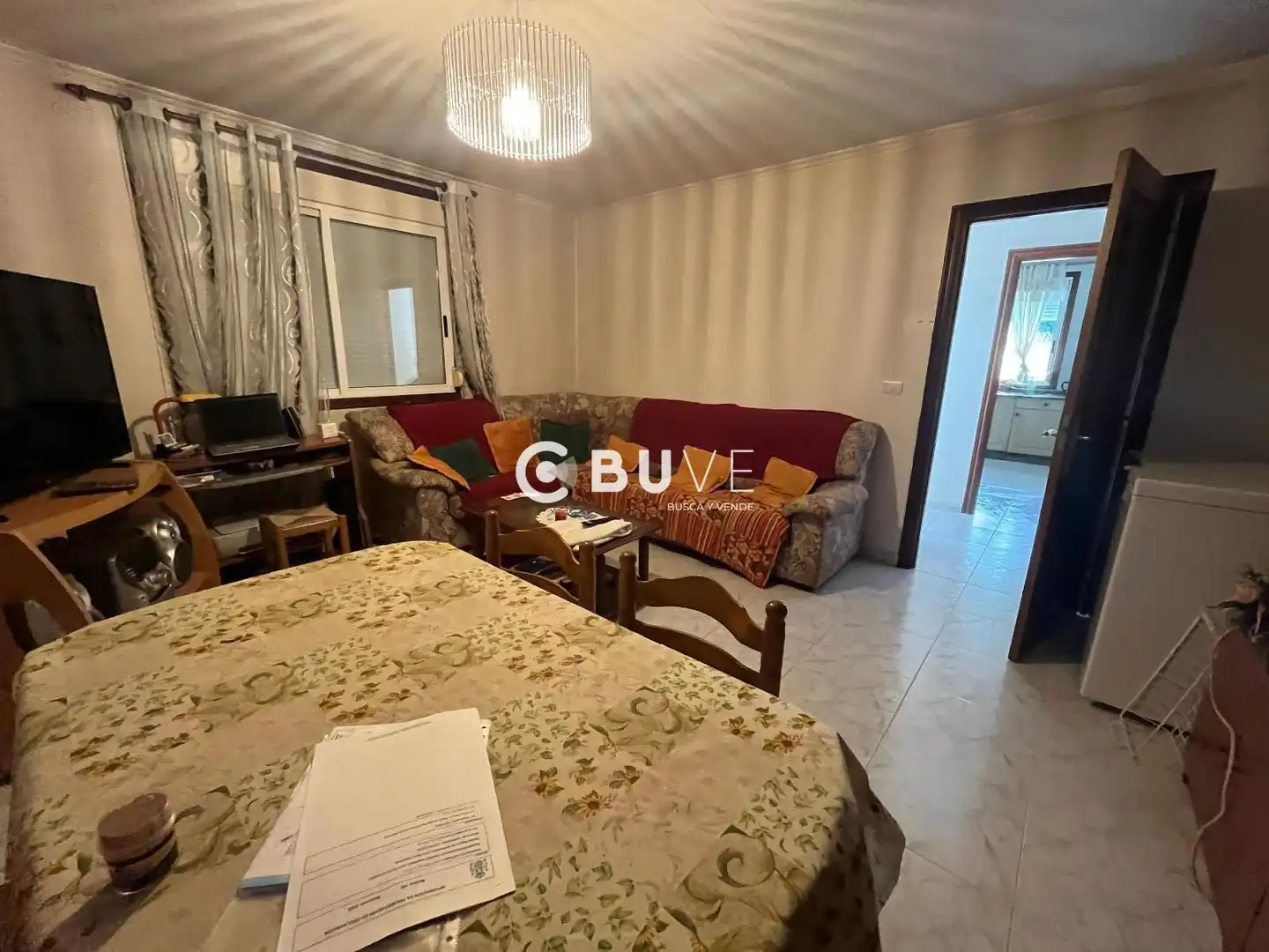 Sala d'estar de Casa o xalet en venda en Cerceda