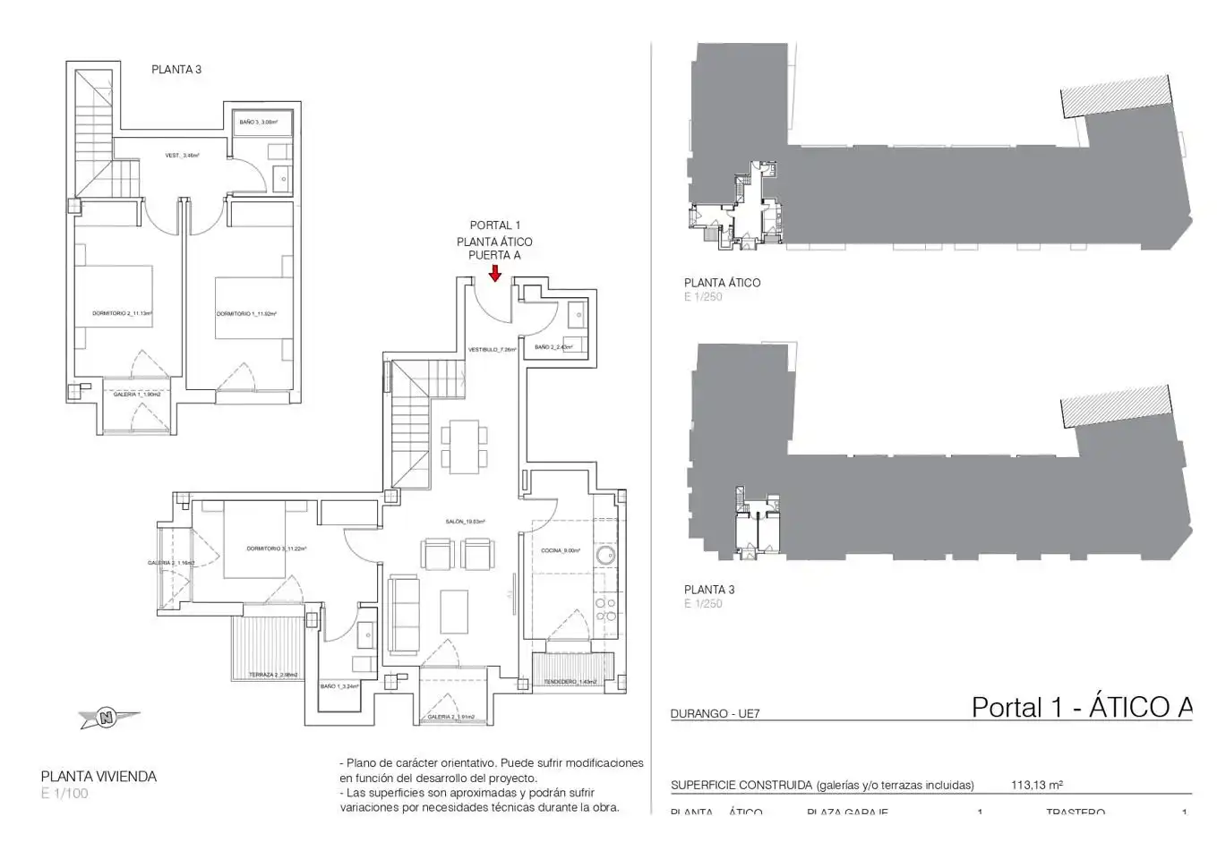 Piso con terraza en venta en Durango, imagen 2
