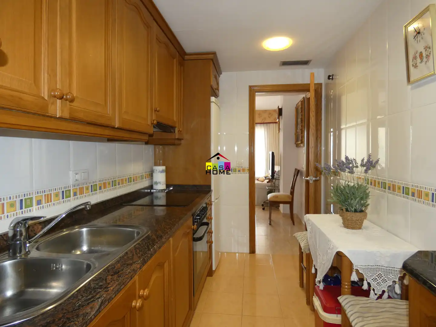 Cuina de Apartament en venda en Benicasim / Benicàssim amb Aire condicionat, Terrassa i Traster