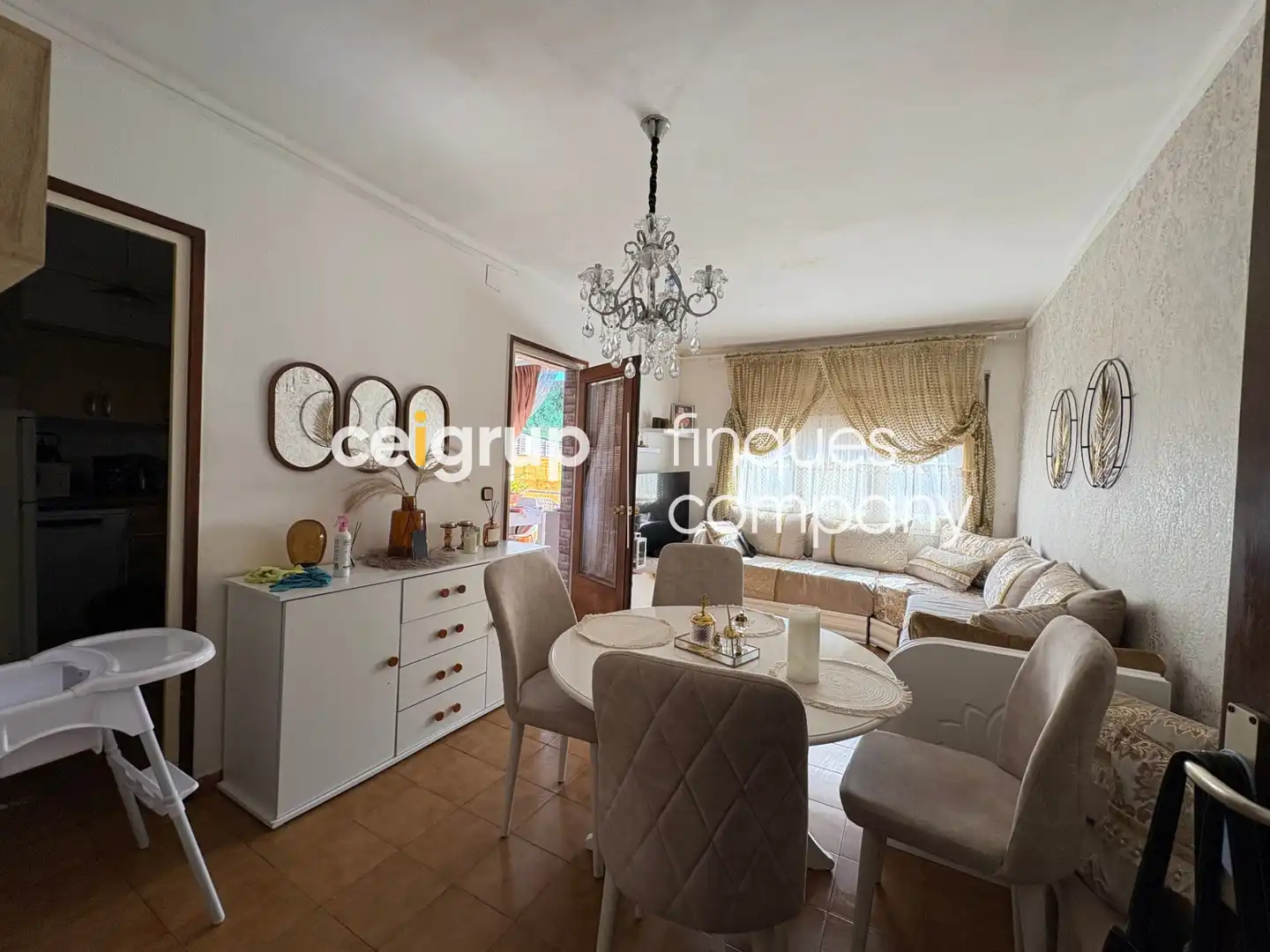 Living room of Flat for sale in Girona  with Terrace