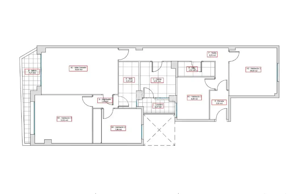 Piso con terraza en venta en Carrer del Consell de Cent, imagen 31