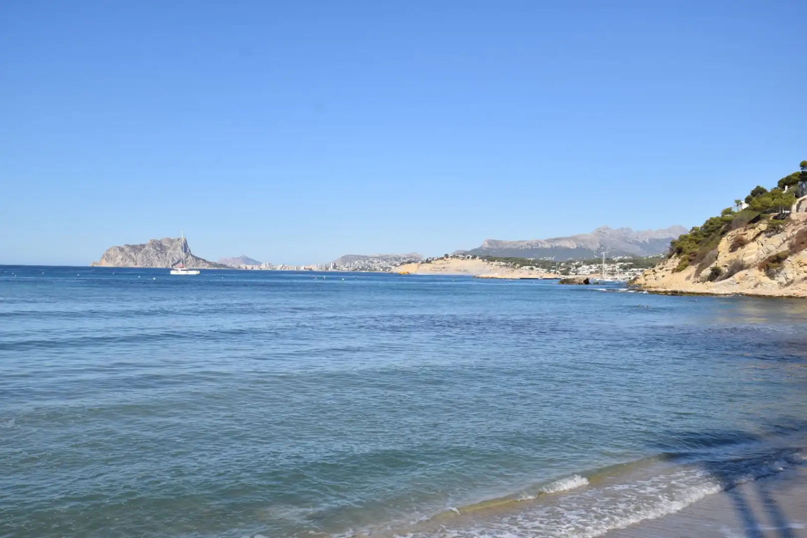 Vista exterior de Casa o chalet en venta en Moraira