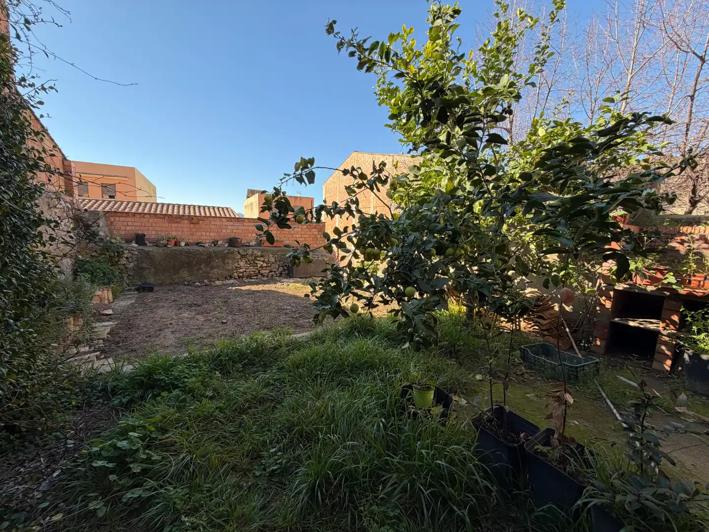 Jardí de Casa adosada en venda en Els Guiamets amb Calefacció, Jardí privat i Terrassa