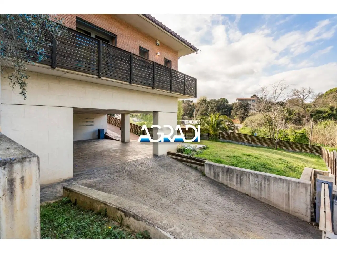 Garden of Houses for sale in Les Franqueses del Vallès  with Air Conditioner, Heating and Private garden