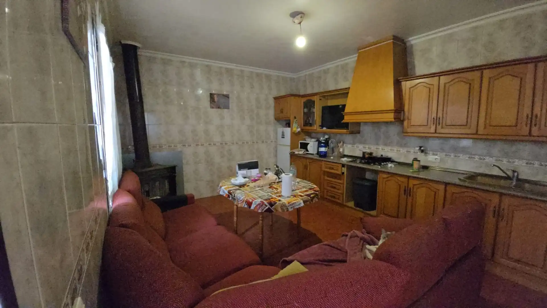 Cocina de Casa adosada en venta en Consuegra con Terraza y Trastero