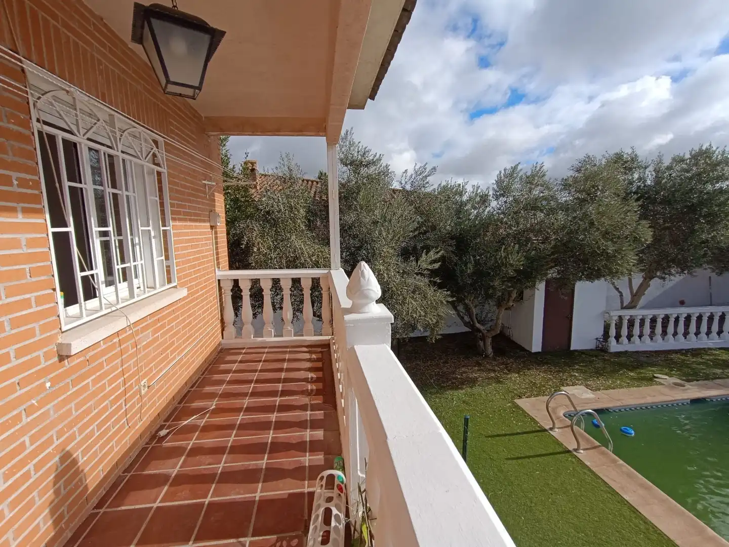 Terraza de Casa o chalet en venta en Las Ventas de Retamosa con Aire acondicionado, Calefacción y Jardín privado