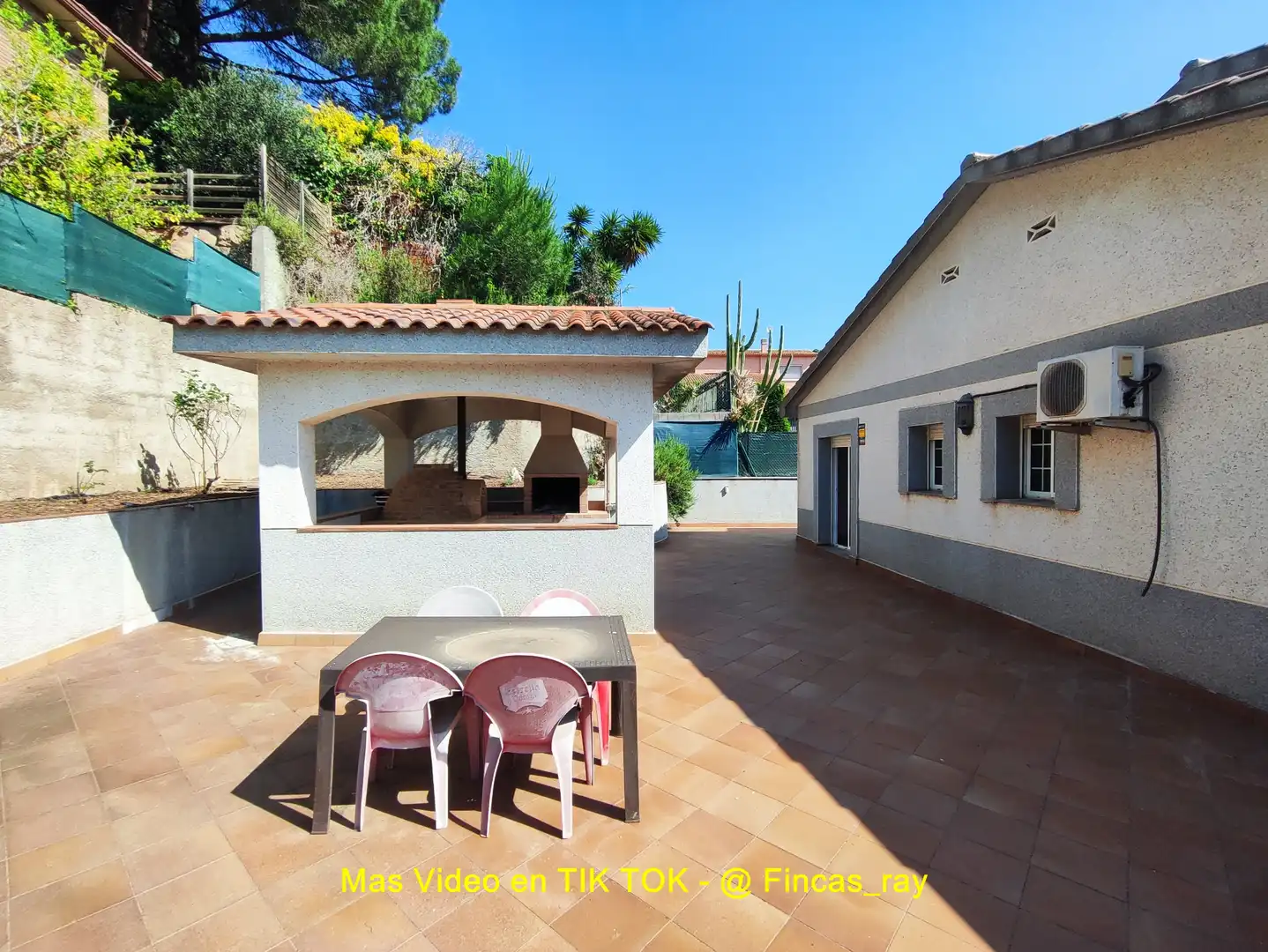 Terraza de Casa o chalet en venta en Bigues i Riells del Fai con Calefacción, Jardín privado y Terraza