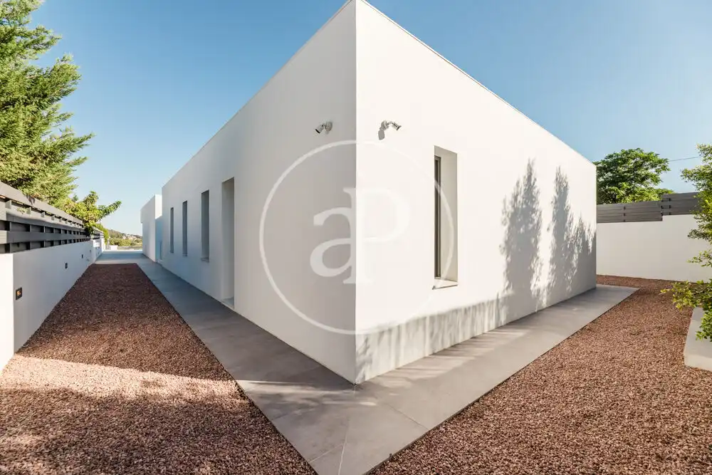 Vista exterior de Casa o chalet en venta en Náquera con Aire acondicionado, Calefacción y Terraza