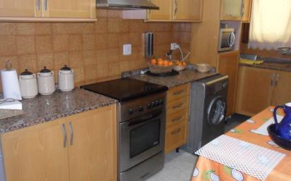 Kitchen of Flat for sale in  Valencia Capital  with Air Conditioner