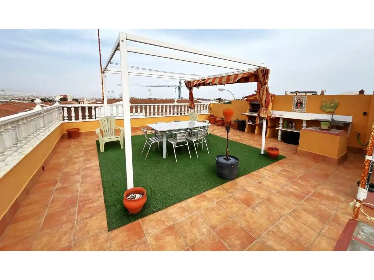 Terrassa de Casa o xalet en venda en El Ejido amb Aire condicionat, Parquet i Terrassa