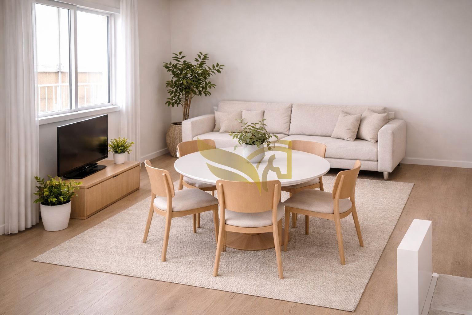 Comedor de Piso en venta en  Sevilla Capital con Calefacción y Amueblado