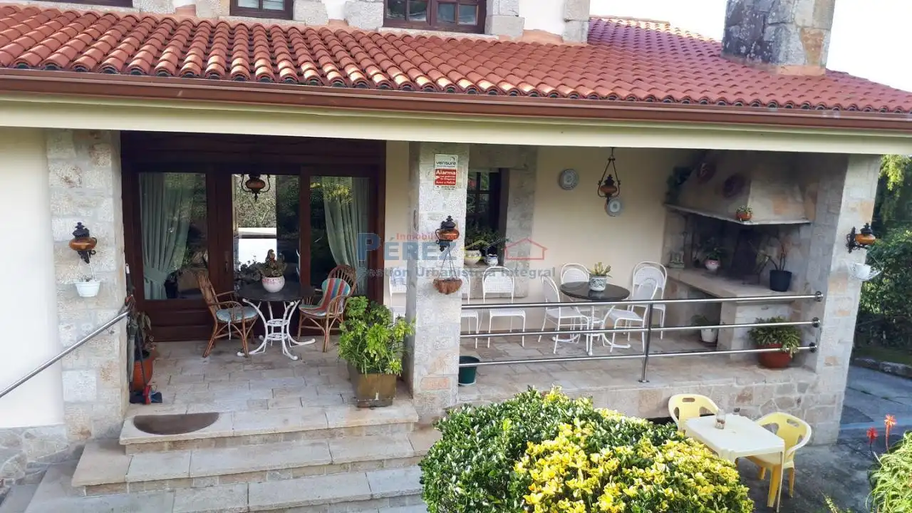 Terraza de Casa o chalet en venta en Fene con Calefacción, Jardín privado y Amueblado