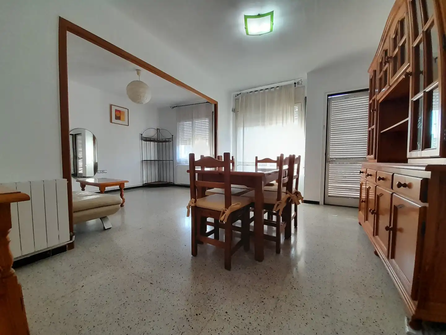 Dining room of Flat for sale in Olot  with Heating, Storage room and Balcony