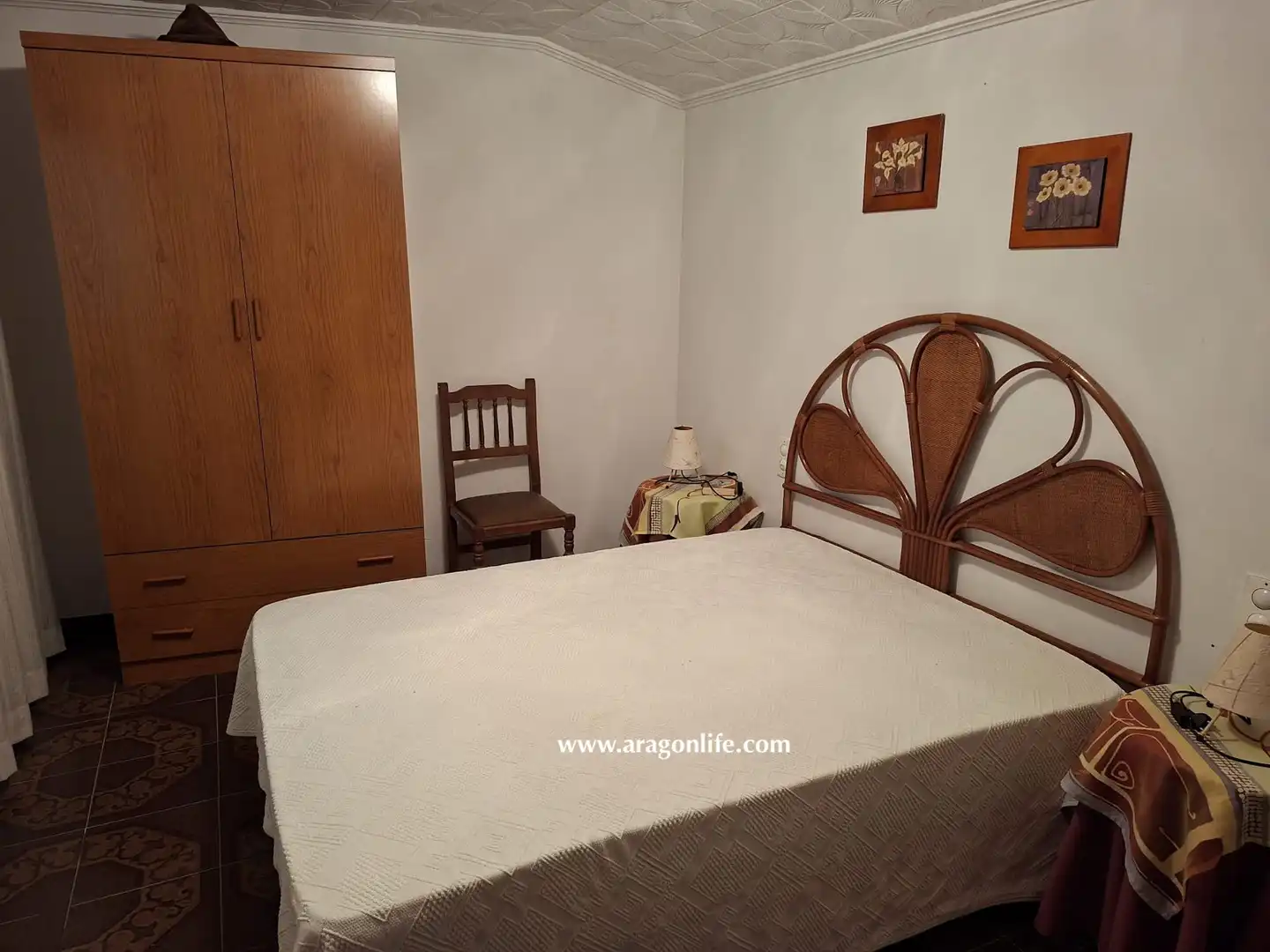 Bedroom of Houses for sale in Maella  with Heating, Furnished and Oven