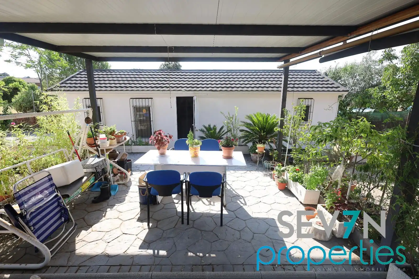 Jardí de Casa o xalet en venda en Santa Cruz del Retamar amb Calefacció i Parquet