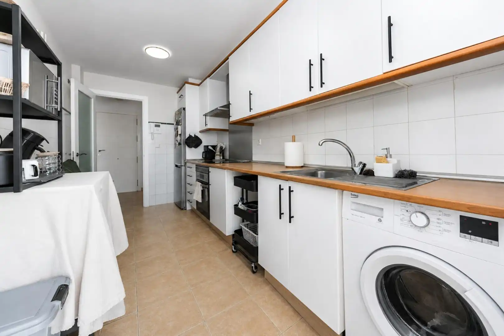 Cocina de Casa adosada en venta en Mijas con Jardín privado, Terraza y Trastero