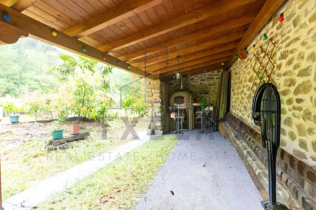 Terraza de Finca rústica en venta en Orozko con Calefacción, Jardín privado y Piscina