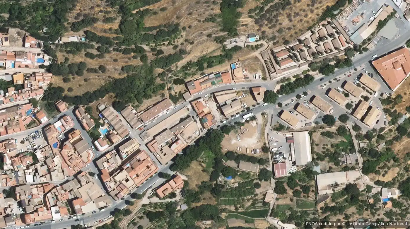 Vista exterior de Piso en venta en Lanjarón, Granada