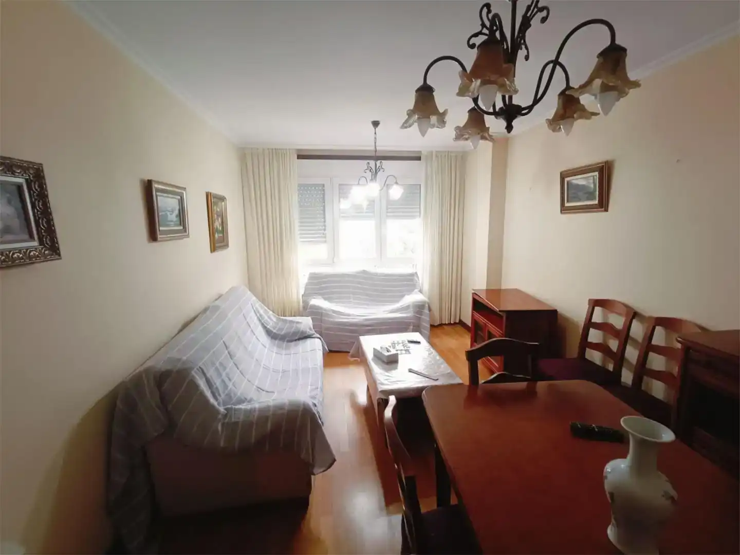 Living room of Flat for rent in Viveiro  with Furnished and Balcony