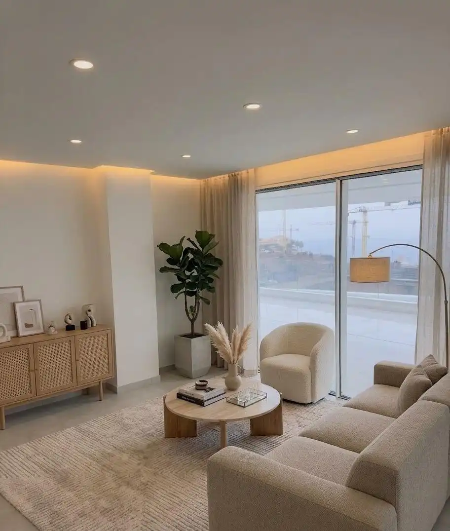 Sala de estar de Apartamento en venta en Mijas con Aire acondicionado, Calefacción y Terraza