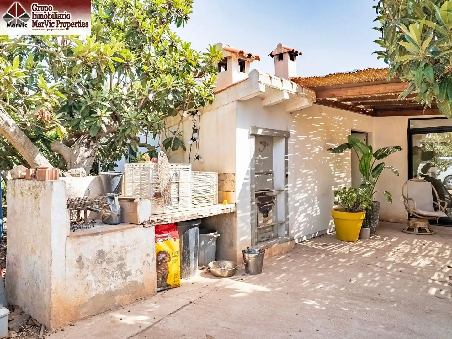 Terrassa de Apartament en venda en Callosa d'en Sarrià amb Aire condicionat, Jardí privat i Moblat