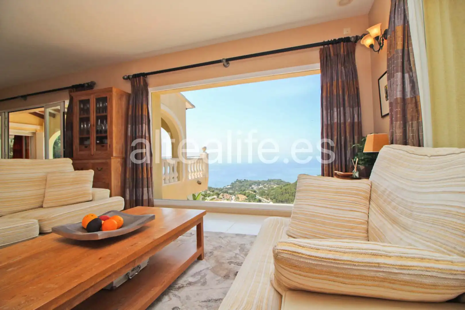 Living room of Houses for sale in Altea  with Air Conditioner, Heating and Private garden