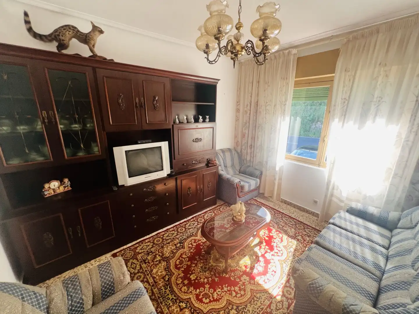 Sala de estar de Casa o chalet en venta en Voto con Terraza, Trastero y Balcón