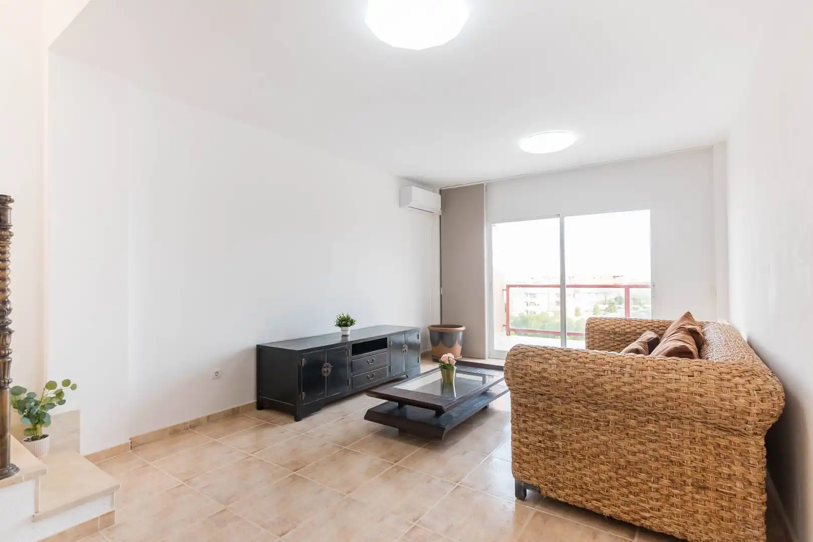 Sala d'estar de Àtic en venda en Molina de Segura amb Aire condicionat, Terrassa i Piscina comunitària
