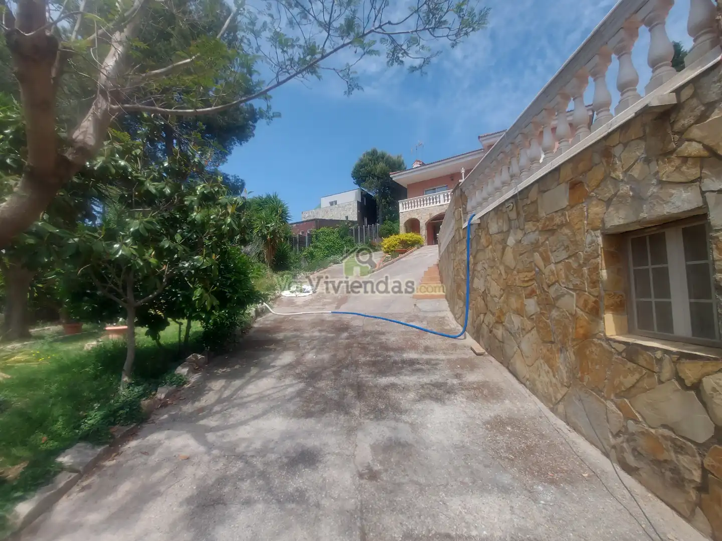 Jardí de Casa o xalet en venda en Vallirana amb Calefacció, Jardí privat i Terrassa