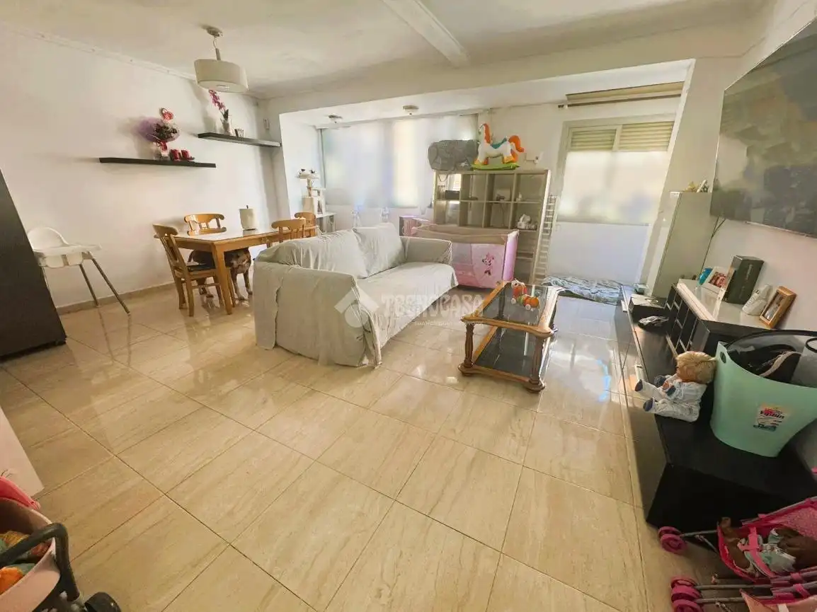 Sala de estar de Piso en venta en Alaquàs con Aire acondicionado, Parquet y Balcón