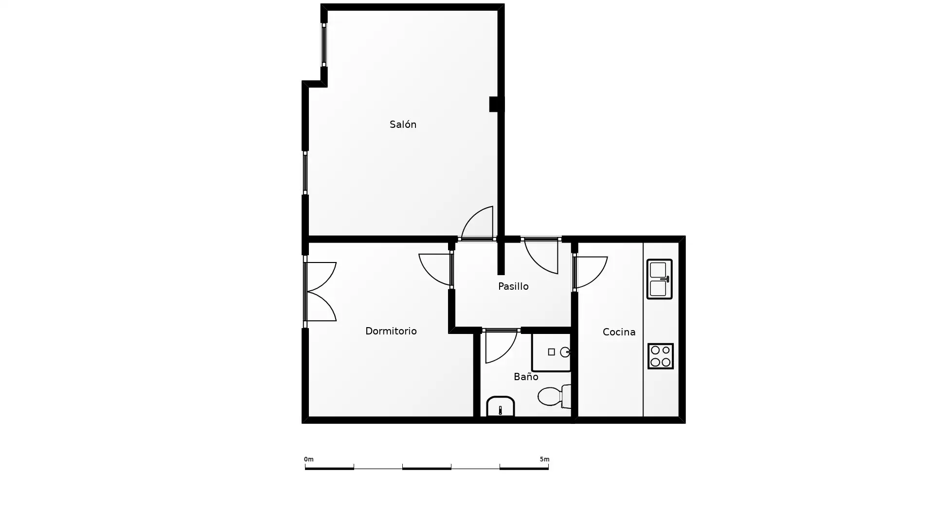 Flat for sale in Fraga  with Air Conditioner